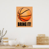 Basketball: Breng het! Poster (Keuken)