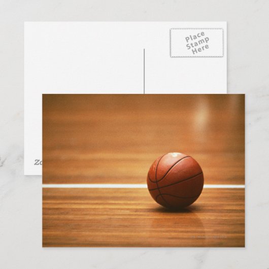 Basketball Briefkaart (Voorkant / Achterkant)