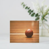 Basketball Briefkaart (Staand voorkant)
