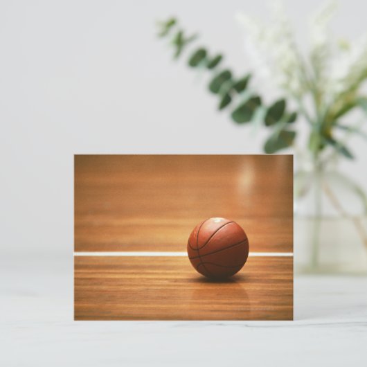 Basketball Briefkaart (Staand voorkant)