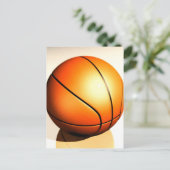 Basketball Briefkaart (Staand voorkant)