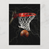 Basketball Briefkaart (Voorkant)