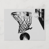 Basketball Briefkaart (Voorkant)