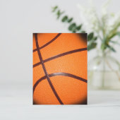 Basketball Briefkaart (Staand voorkant)
