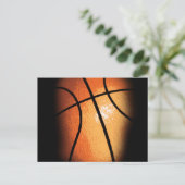 Basketball Briefkaart (Staand voorkant)