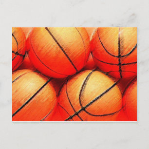 Basketball Briefkaart