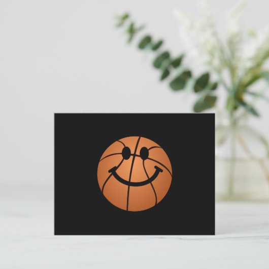 Basketball Briefkaart (Staand voorkant)