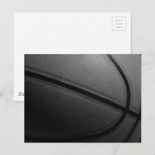 Basketball Briefkaart (Voorkant / Achterkant)