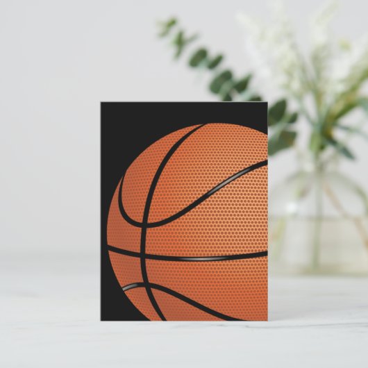 Basketball Briefkaart (Staand voorkant)