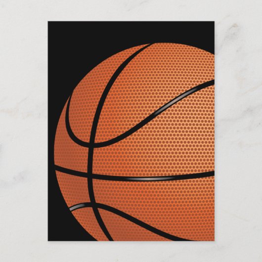 Basketball Briefkaart (Voorkant)