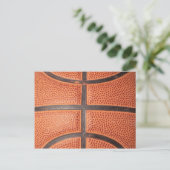 Basketball Briefkaart (Staand voorkant)