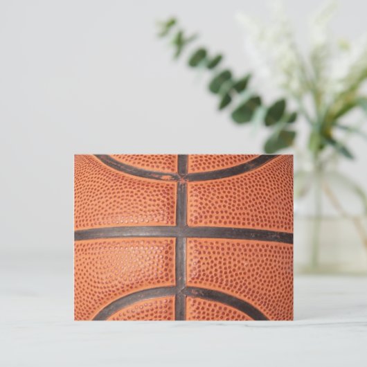 Basketball Briefkaart (Staand voorkant)