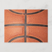 Basketball Briefkaart (Voorkant)