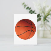 Basketball Briefkaart (Staand voorkant)