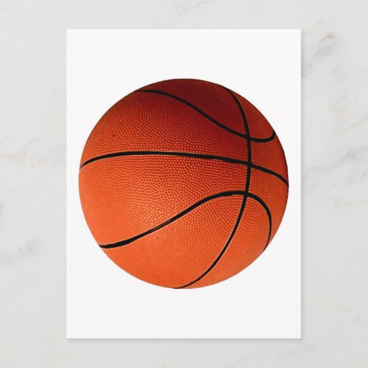 Basketball Briefkaart (Voorkant)