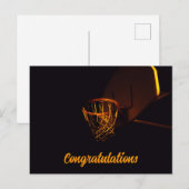 Basketball-briefkaarten Briefkaart (Voorkant / Achterkant)