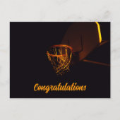 Basketball-briefkaarten Briefkaart (Voorkant)