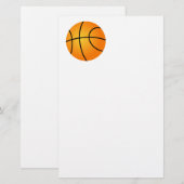 Basketball Briefpapier (Voorkant / Achterkant)