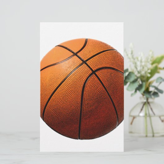 Basketball Briefpapier (Staand voorkant)