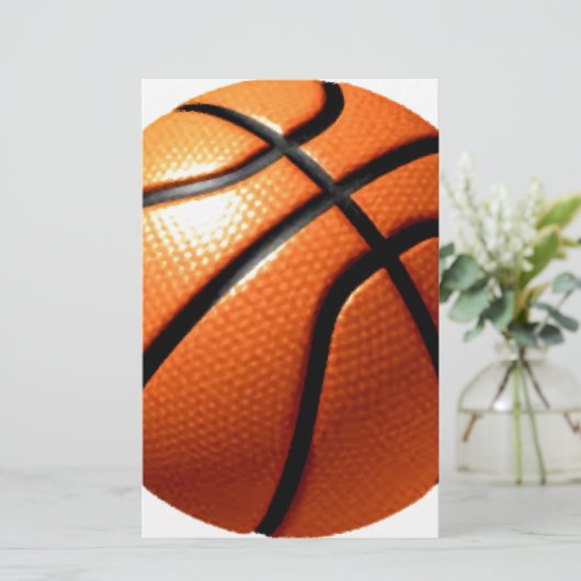Basketball Briefpapier (Staand voorkant)