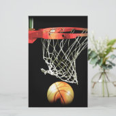 Basketball Briefpapier (Staand voorkant)