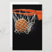 Basketball Briefpapier (Voorkant / Achterkant)