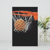 Basketball Briefpapier (Staand voorkant)