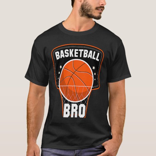 Basketball Bro I Basketball T-shirt (Voorkant)