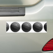 Basketball Bumpersticker (Op auto)