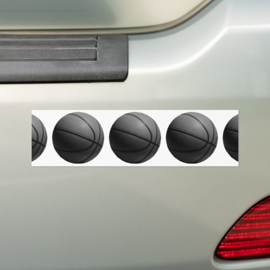 Basketball Bumpersticker (Op auto)