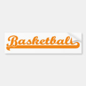 Basketball Bumpersticker (Voorkant)