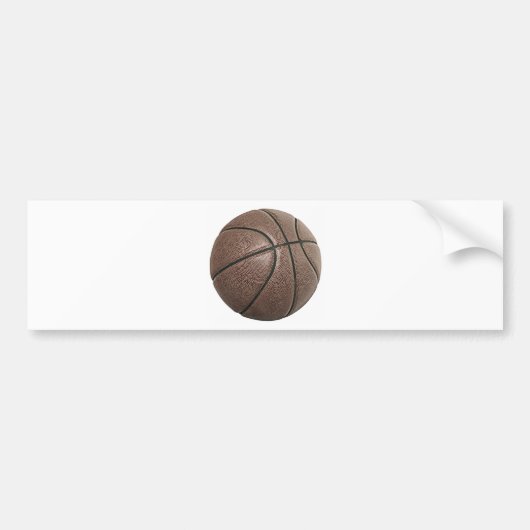 Basketball Bumpersticker (Voorkant)