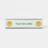 Basketball Bureau Naambordje (Voorkant)