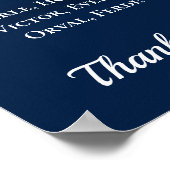 Basketball-buscadeau met teamfoto poster (Hoek)