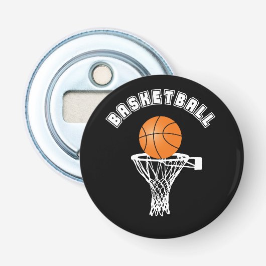 Basketball Button Flesopener (Voorkant)