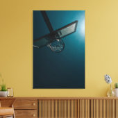 Basketball-cadeau Canvas Afdruk (Insitu (Woonkamer))