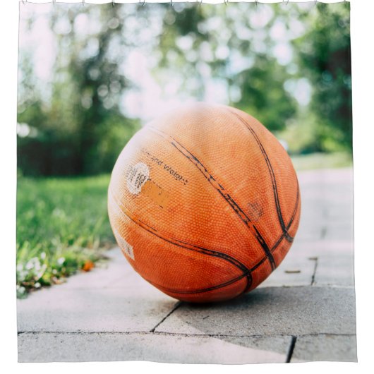 Basketball-cadeau Douchegordijn (Voorkant)