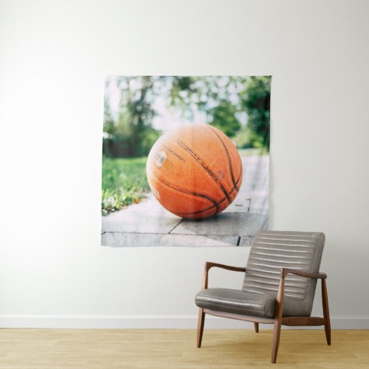 Basketball-cadeau Wandkleed (In situ)