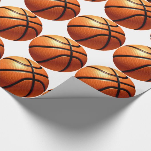 Basketball Cadeaupapier (Hoek)