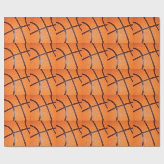 Basketball Cadeaupapier (Vlak)