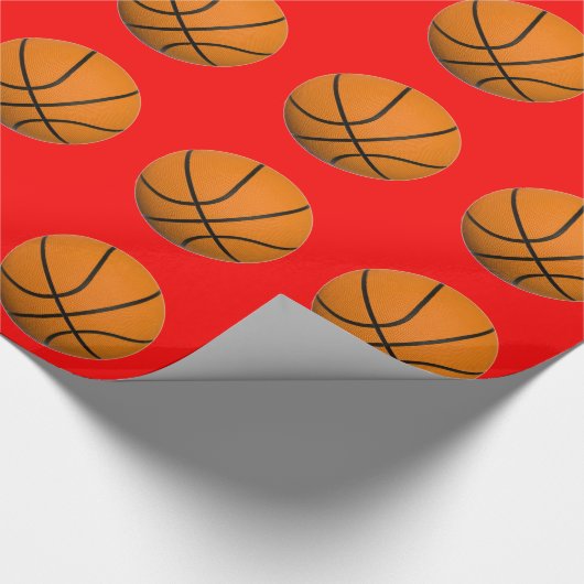 Basketball Cadeaupapier (Hoek)