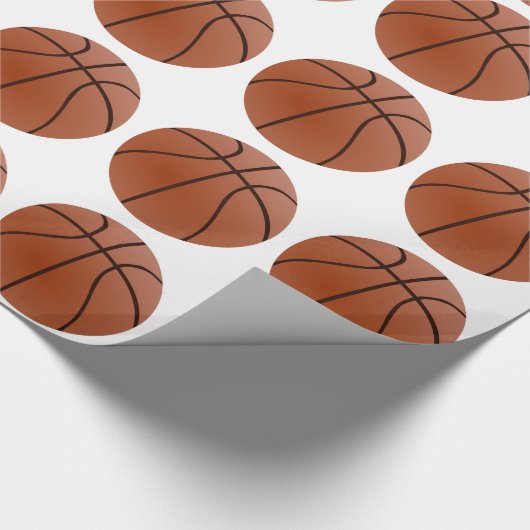 Basketball Cadeaupapier (Hoek)