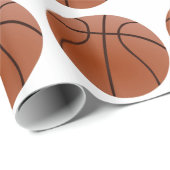 Basketball Cadeaupapier (Rol Hoek)