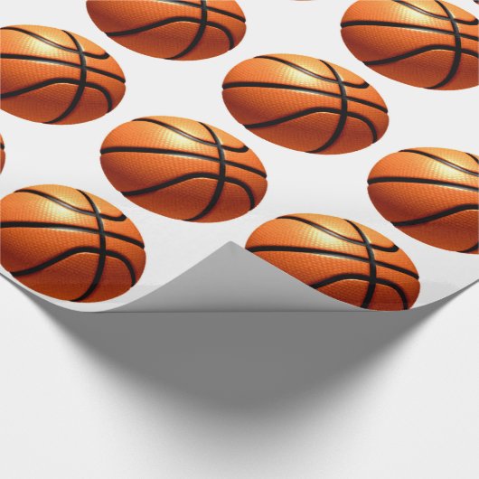 Basketball Cadeaupapier (Hoek)