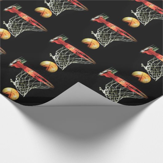 Basketball Cadeaupapier (Hoek)