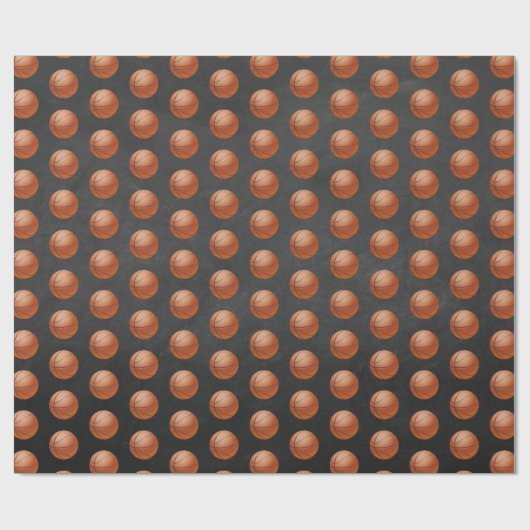 Basketball Cadeaupapier (Vlak)