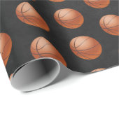 Basketball Cadeaupapier (Rol Hoek)