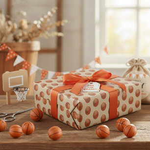 Basketball Cadeaupapier