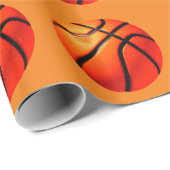 Basketball Cadeaupapier (Rol Hoek)
