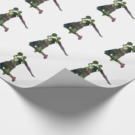 Basketball Cadeaupapier (Hoek)